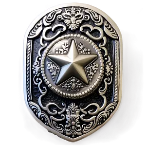 Cowboy Belt Buckle Png 80 PNG image