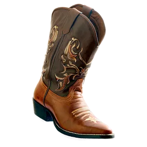 Cowboy Boot Shoe PNG 05232024 PNG
