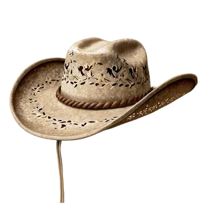 Cowboy Hat Transparent Front View PNG 05262024 PNG