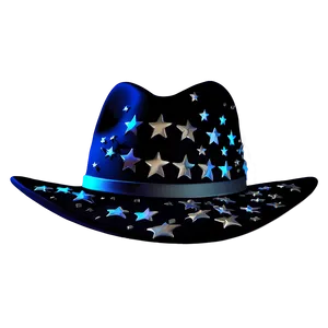 Cowboy Hat Under Stars Png 04292024 PNG image