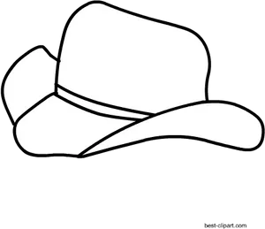 Cowboy Hat Vector Illustration PNG image