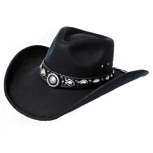 Cowboy Hat With Band PNG 39