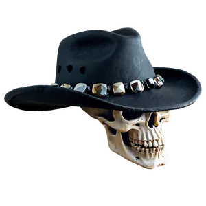 Cowboy Hat With Skull Png Ryf PNG image