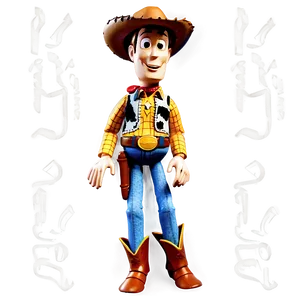 Cowboy Woody Toy PNG Vud76