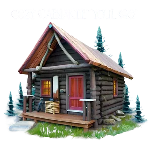 Cozy Cabin Oh The Places You'll Go PNG 36