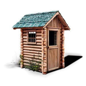 Cozy Cabin Outhouse Png Mnc PNG image