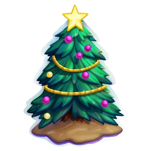 Cozy Christmas Tree Image Png 81 PNG image