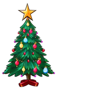 Cozy Christmas Tree Image PNG Kph PNG