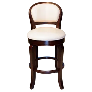 Cozy Cushioned Barstool PNG 06282024