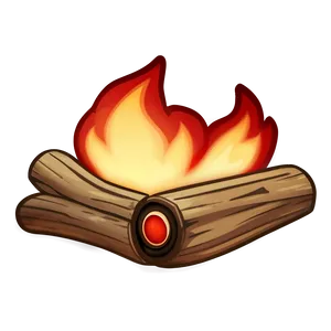 Cozy Fire Emoji Image PNG Gpc68