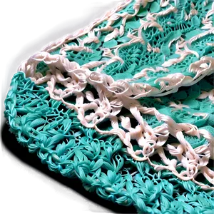 Cozy Lace Blanket Png 05042024 PNG image
