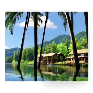 Cozy Lakeside Living Png 21 PNG image