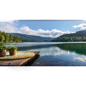 Cozy Lakeside Living Png Xpu39 PNG image