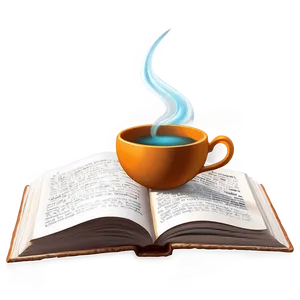 Cozy Reading Book Png 98 PNG image