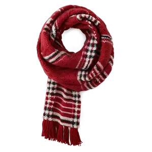 Cozy Red Scarf PNG 77
