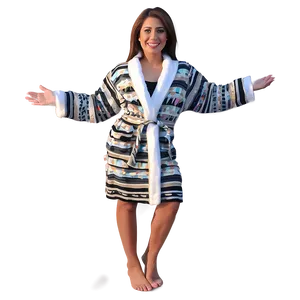 Cozy Winter Robe Png 2 PNG image