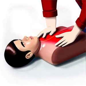 Cpr Procedure Illustration Png Mkx4 PNG image