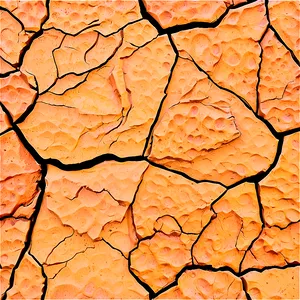 Cracked Desert Floor PNG 05042024
