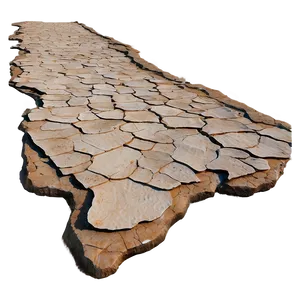 Cracked Desert Floor PNG 95