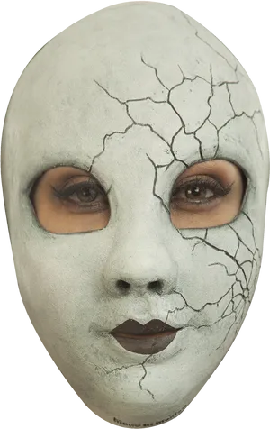 Cracked Doll Mask