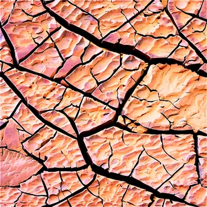 Cracked Dry Riverbed PNG Lwt PNG