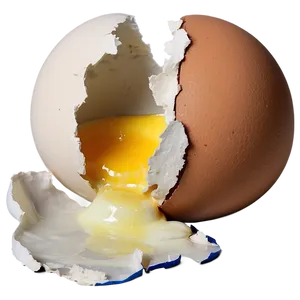 Cracked Egg D PNG image