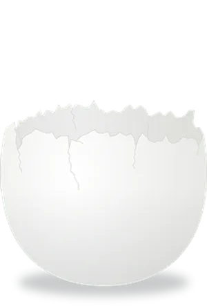Cracked Eggshell Graphic PNG image