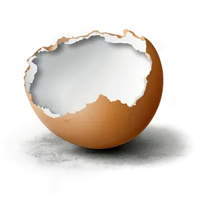 Cracked Eggshell Illustration PNG Csm49 PNG