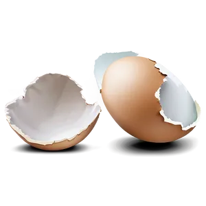 Cracked Eggshell Illustration PNG Rgl PNG