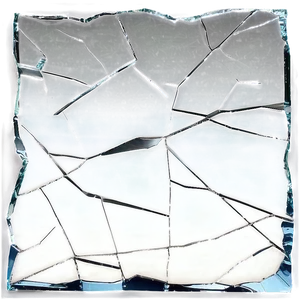 Cracked Glass Texture PNG Nbv
