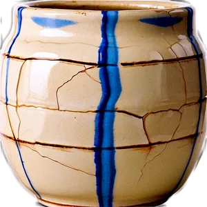 Cracked Glazed Pottery PNG Huo PNG
