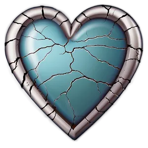 Cracked Heart Emoji Png 11 PNG image