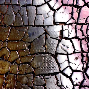 Cracked Metal Surface PNG 14