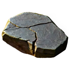 Cracked Stone Slab PNG Kct