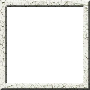 Cracked Texture Square Frame PNG image