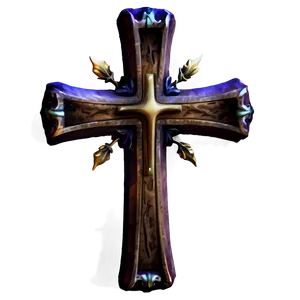 Crafted Cross Model PNG 85