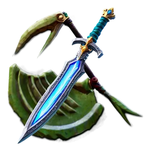 Crafted Diamond Sword Model PNG 79 PNG