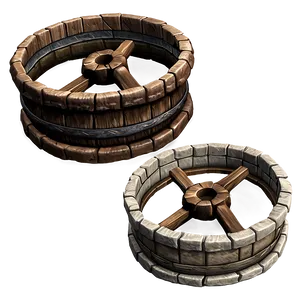 Crafting Wagon Wheel PNG Xbw
