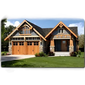 Craftsman Houses PNG 05252024