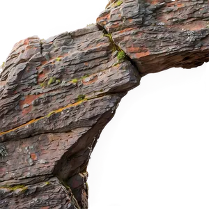 Craggy Rock Texture PNG Bin