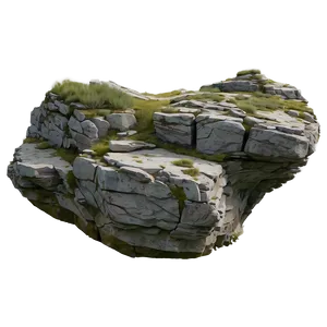 Craggy Rock Texture PNG Hws