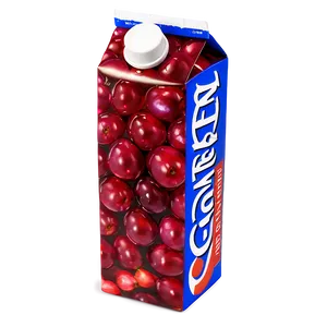 Cranberry Juice Box PNG Udg