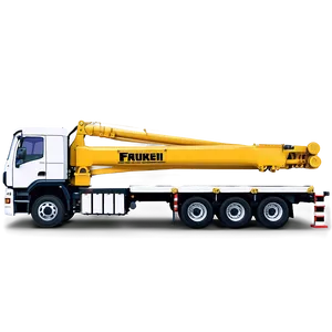 Crane Truck Heavy Lift PNG Akm PNG
