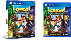 Crash Bandicoot N Sane Trilogy P S4 Covers PNG image