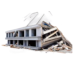 Crashing Building Destruction Png Qfn84 PNG image