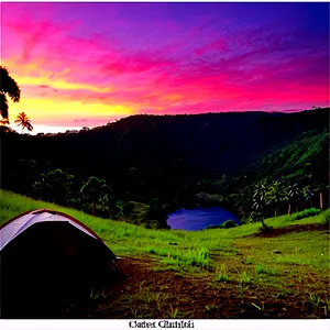 Crater Campsite Nature Escape PNG Tdp79 PNG