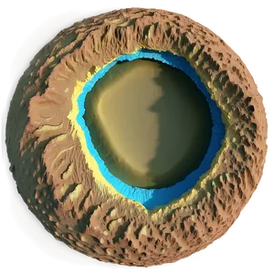 Crater History Ancient Erosion PNG Ctd1 PNG