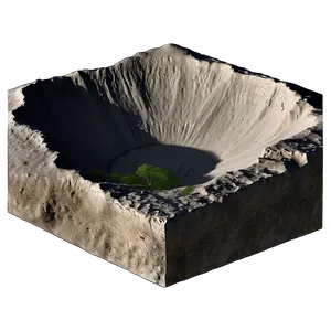 Crater History Ancient Erosion PNG Utr13 PNG