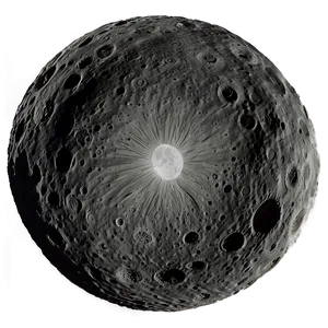 Crater Illumination Moonlight PNG 9
