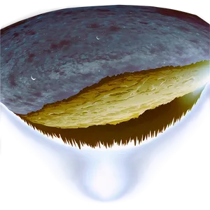 Crater Illumination Moonlight PNG Tgu46 PNG